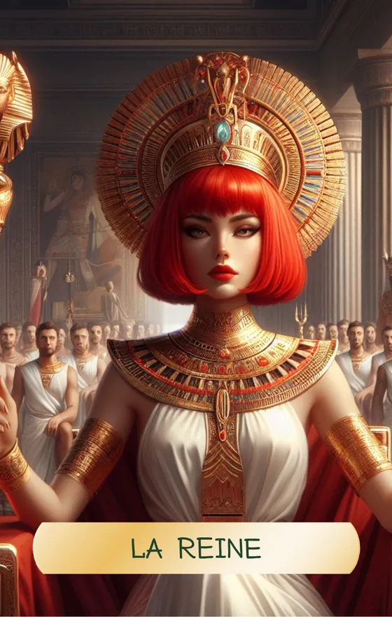Carte « La Reine » de l&rsquo;Oracle des Archétypes